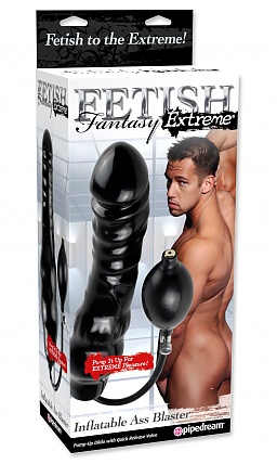 Fetish Fantasy Extreme Inflatable Ass Blaster - Black