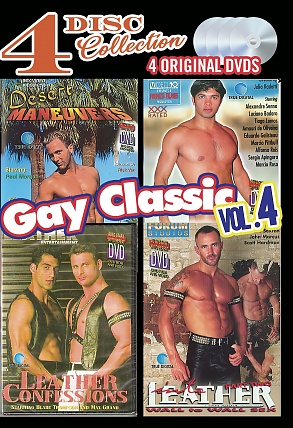 Gay Classic 4 (4 DVD Set) (16 Hours)