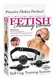 Fetish Fantasy Ball Gag Training System - Black (105146.0)