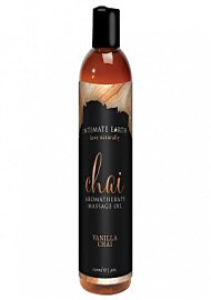 Intimate Earth Chai Aromatherapy Massage Oil Vanilla Chai 8 Ounce