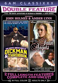 Double Feature 43-Satin Angels & The Erotic Adventures Of Dickman & Throbbin (2023) (217866.9)